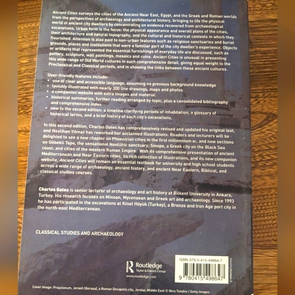 Archaeology Textbook Ancient Cities - Routledge Charles Gates 2nd Ed - Picture 7 of 14